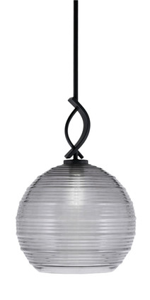 Toltec Lighting - 3901-MB-5132 - One Light Mini Pendant - Cavella - Matte Black