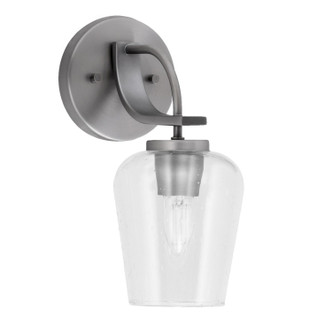 Toltec Lighting - 3911-GP-210 - One Light Wall Sconce - Cavella - Graphite