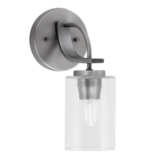 Toltec Lighting - 3911-GP-300 - One Light Wall Sconce - Cavella - Graphite