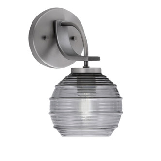 Toltec Lighting - 3911-GP-5112 - One Light Wall Sconce - Cavella - Graphite