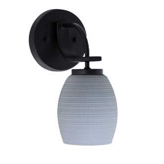 Toltec Lighting - 3911-MB-4022 - One Light Wall Sconce - Cavella - Matte Black