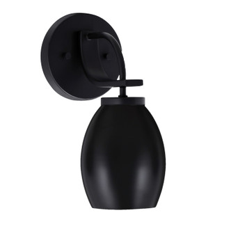Toltec Lighting - 3911-MB-426-MB - One Light Wall Sconce - Cavella - Matte Black