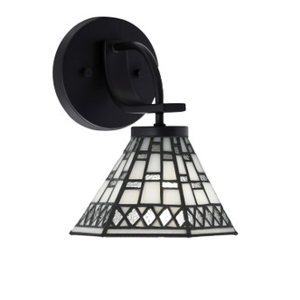 Toltec Lighting - 3911-MB-9105 - One Light Wall Sconce - Cavella - Matte Black