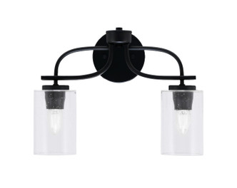 Toltec Lighting - 3912-MB-300 - Two Light Bath Bar - Cavella - Matte Black