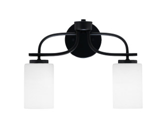 Toltec Lighting - 3912-MB-310 - Two Light Bath Bar - Cavella - Matte Black
