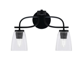 Toltec Lighting - 3912-MB-461 - Two Light Bath Bar - Cavella - Matte Black