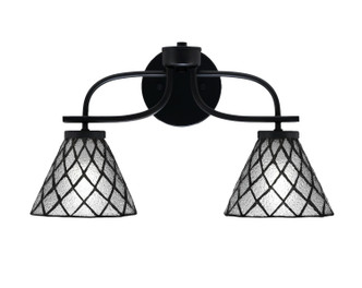 Toltec Lighting - 3912-MB-9185 - Two Light Bath Bar - Cavella - Matte Black