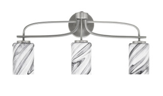 Toltec Lighting - 3913-GP-3009 - Three Light Bath Bar - Cavella - Graphite