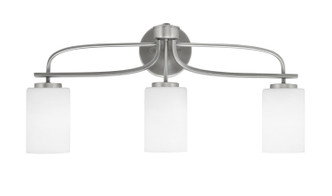 Toltec Lighting - 3913-GP-310 - Three Light Bath Bar - Cavella - Graphite
