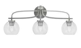 Toltec Lighting - 3913-GP-4100 - Three Light Bath Bar - Cavella - Graphite