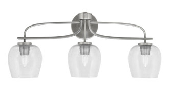 Toltec Lighting - 3913-GP-4810 - Three Light Bath Bar - Cavella - Graphite