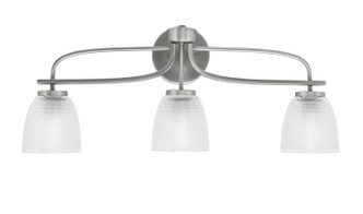Toltec Lighting - 3913-GP-500 - Three Light Bath Bar - Cavella - Graphite