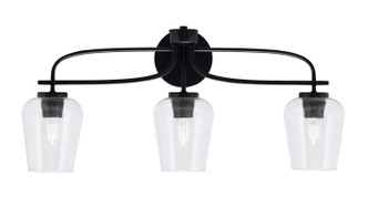 Toltec Lighting - 3913-MB-210 - Three Light Bath Bar - Cavella - Matte Black