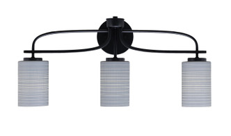 Toltec Lighting - 3913-MB-4062 - Three Light Bath Bar - Cavella - Matte Black