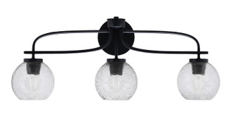 Toltec Lighting - 3913-MB-4102 - Three Light Bath Bar - Cavella - Matte Black