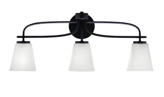 Toltec Lighting - 3913-MB-460 - Three Light Bath Bar - Cavella - Matte Black
