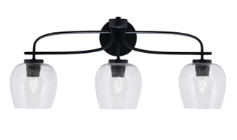 Toltec Lighting - 3913-MB-4810 - Three Light Bath Bar - Cavella - Matte Black