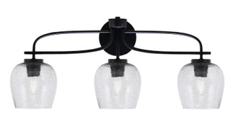 Toltec Lighting - 3913-MB-4812 - Three Light Bath Bar - Cavella - Matte Black