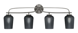 Toltec Lighting - 3914-GP-4252 - Four Light Bath Bar - Cavella - Graphite