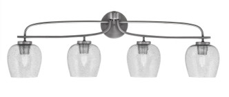 Toltec Lighting - 3914-GP-4812 - Four Light Bath Bar - Cavella - Graphite