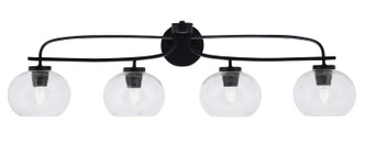 Toltec Lighting - 3914-MB-202 - Four Light Bath Bar - Cavella - Matte Black