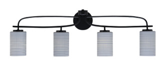 Toltec Lighting - 3914-MB-4062 - Four Light Bath Bar - Cavella - Matte Black