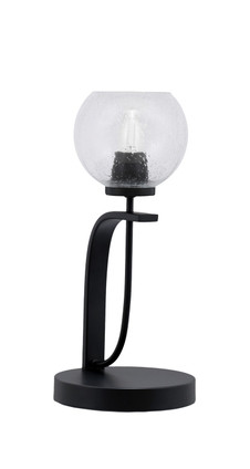 Toltec Lighting - 39-MB-4100 - One Light Table Lamp - Cavella - Matte Black