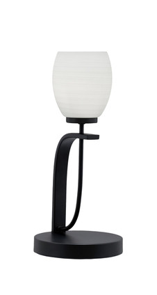 Toltec Lighting - 39-MB-615 - One Light Table Lamp - Cavella - Matte Black