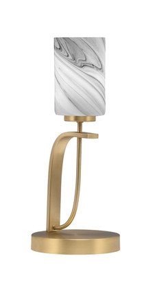Toltec Lighting - 39-NAB-3009 - One Light Table Lamp - Cavella - New Age Brass