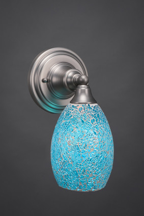 Toltec Lighting - 40-BN-5055 - One Light Wall Sconce - Any - Brushed Nickel
