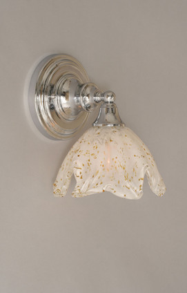 Toltec Lighting - 40-CH-755 - One Light Wall Sconce - Any - Chrome