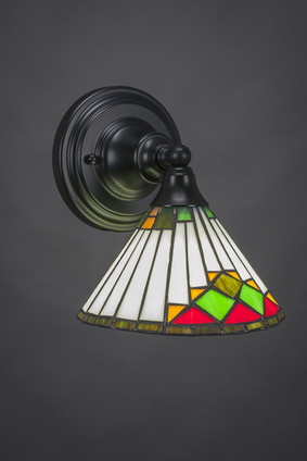 Toltec Lighting - 40-MB-9375 - One Light Wall Sconce - Any - Matte Black