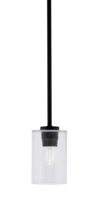Toltec Lighting - 4501-MB-300 - One Light Mini Pendant - Atlas - Matte Black