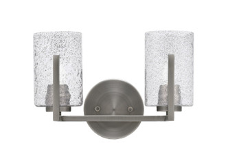 Toltec Lighting - 4512-GP-3002 - Two Light Bath Bar - Atlas - Graphite
