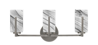 Toltec Lighting - 4513-GP-549 - Three Light Bath Bar - Atlas - Graphite