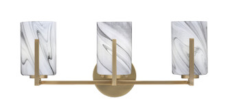 Toltec Lighting - 4513-NAB-3009 - Three Light Bath Bar - Atlas - New Age Brass