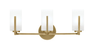Toltec Lighting - 4513-NAB-541 - Three Light Bath Bar - Atlas - New Age Brass
