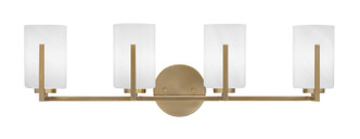 Toltec Lighting - 4514-NAB-3001 - Four Light Bath Bar - Atlas - New Age Brass