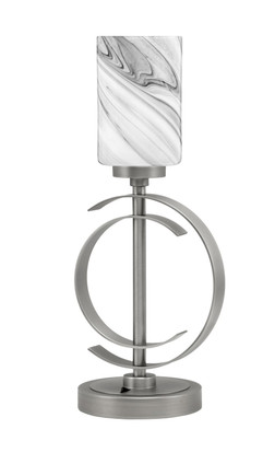 Toltec Lighting - 56-GP-3009 - One Light Accent Lamp - Accent Lamps - Graphite