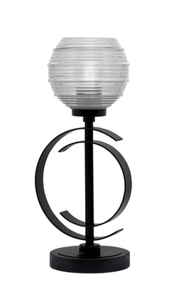 Toltec Lighting - 56-MB-5110 - One Light Accent Lamp - Accent Lamps - Matte Black