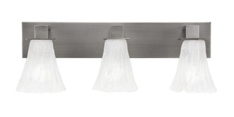 Toltec Lighting - 583-GP-729 - Three Light Bath Bar - Apollo - Graphite