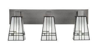 Toltec Lighting - 583-GP-9554 - Three Light Bath Bar - Apollo - Graphite