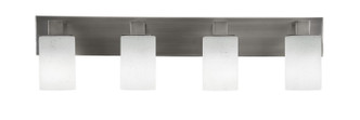 Toltec Lighting - 584-GP-310 - Four Light Bath Bar - Apollo - Graphite