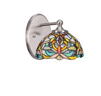 Toltec Lighting - 5911-BN-9905 - One Light Wall Sconce - Capri - Brushed Nickel