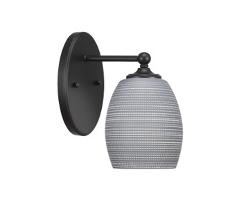 Toltec Lighting - 5911-MB-4022 - One Light Wall Sconce - Capri - Matte Black