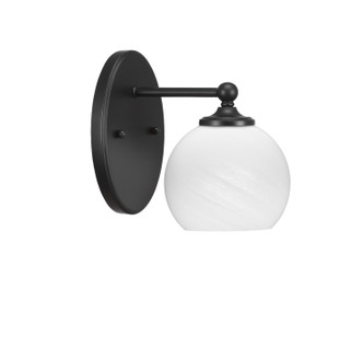 Toltec Lighting - 5911-MB-4101 - One Light Wall Sconce - Capri - Matte Black