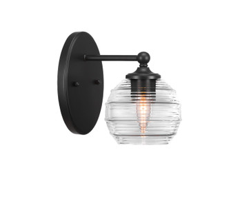 Toltec Lighting - 5911-MB-5110 - One Light Wall Sconce - Capri - Matte Black
