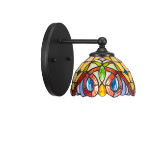 Toltec Lighting - 5911-MB-9945 - One Light Wall Sconce - Capri - Matte Black