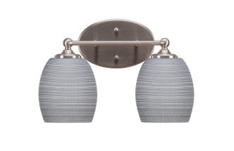 Toltec Lighting - 5912-BN-4022 - Two Light Bath Bar - Capri - Brushed Nickel