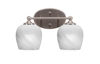 Toltec Lighting - 5912-BN-4811 - Two Light Bath Bar - Capri - Brushed Nickel